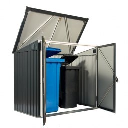 Tepro 7171 Aufbewahrungsbox für 2 x 240 l Mülltonnen